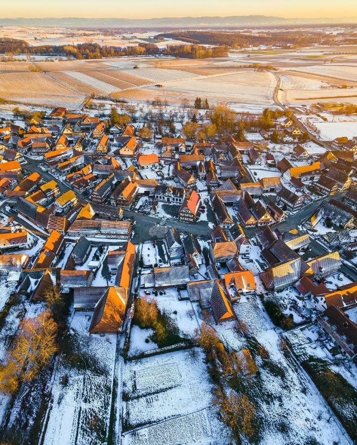 Quartier Vert Hunspach Buitenkant foto